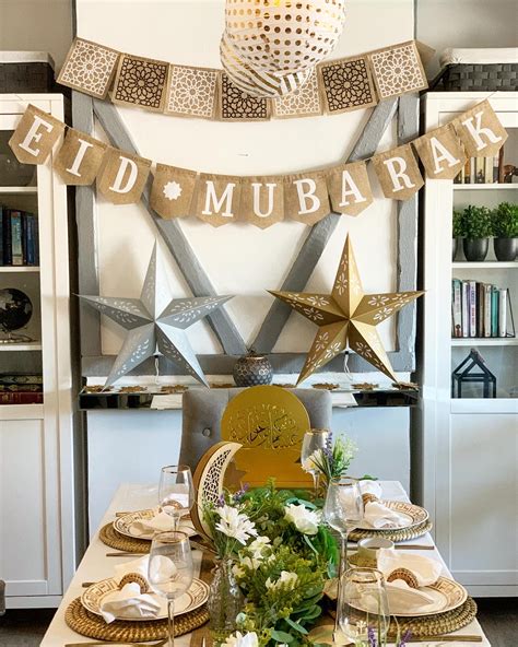 eid table decoration ideas|simple eid decoration ideas.